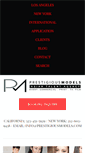 Mobile Screenshot of prestigiousmodels.com